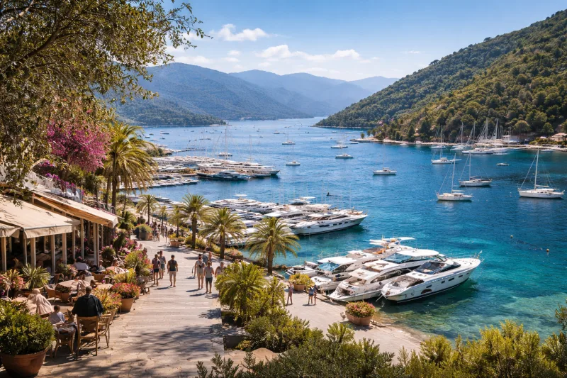 Göcek'te Yaşam: Marina, Doğa ve Lüks Bir Arada