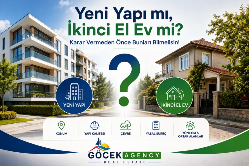 Yeni Yapı mı, İkinci El Ev mi? Karar Vermeden Önce Bunları Bilmelisin!