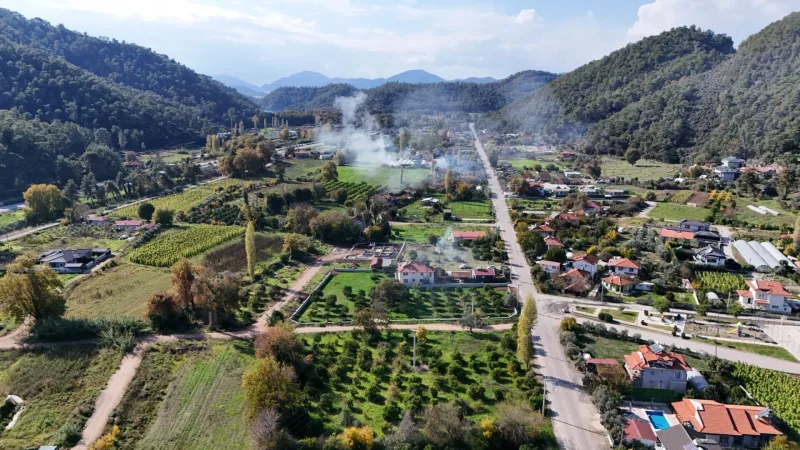İnlice'de İmarlı 754 m² Satılık Arsa – Tarım Arazileri ve Konutlarla Çevrili İnlice Yerleşim Alanı