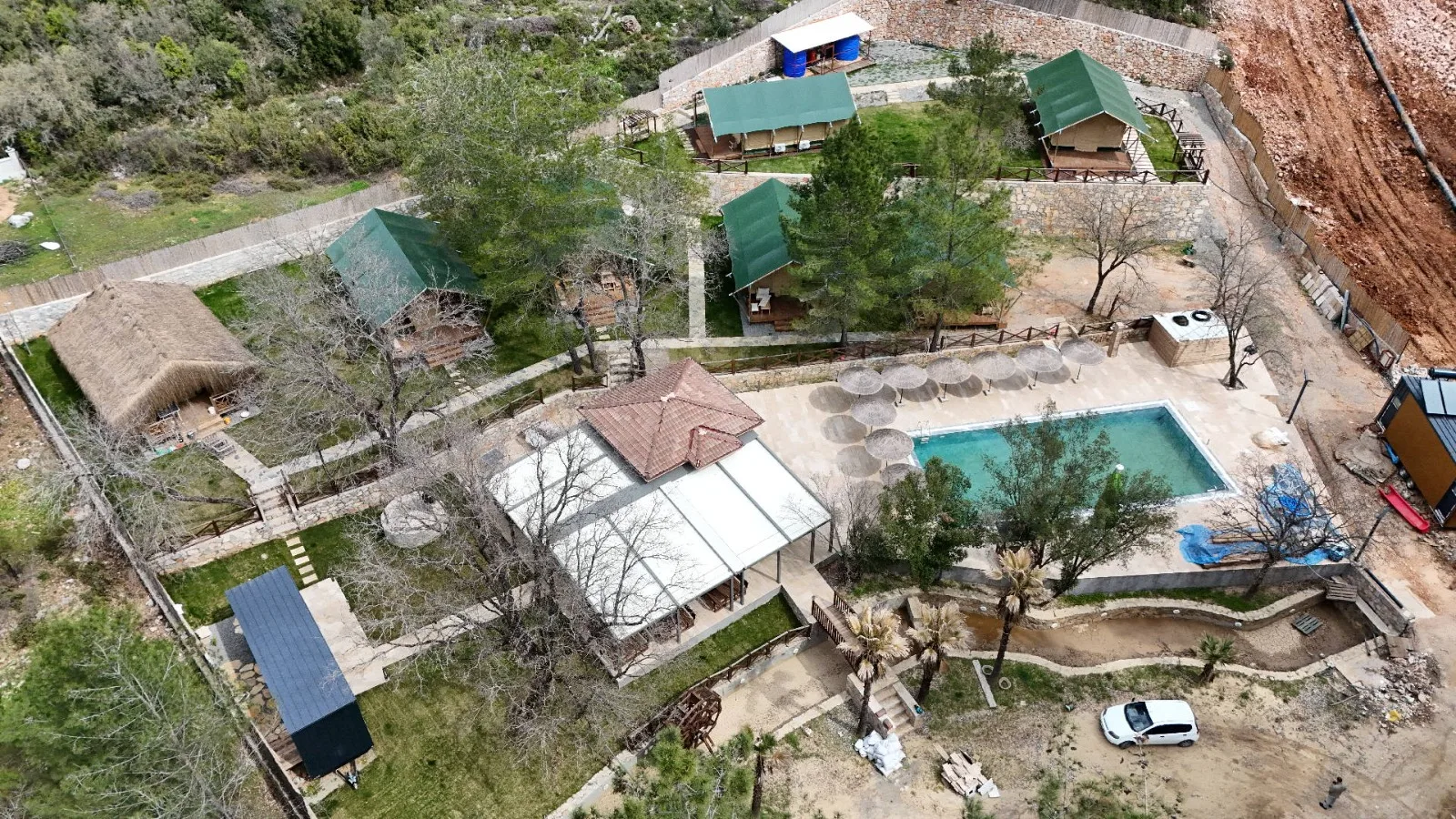 Glamping Facility for Rent in Gökçeovacık Huzur Valley