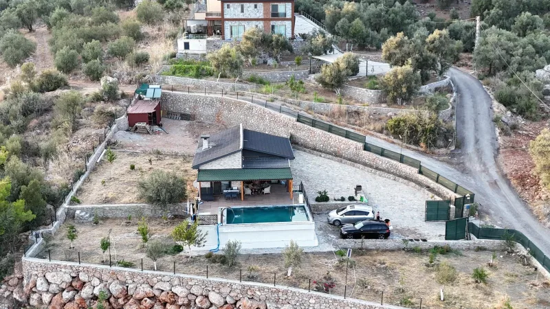 İnlice satılık infinity havuzlu villa – görsel 4