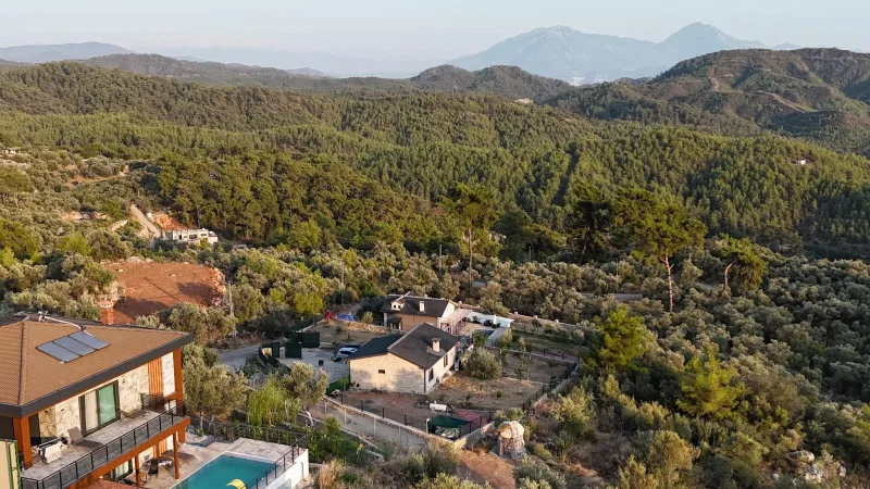 İnlice satılık infinity havuzlu villa – görsel 5