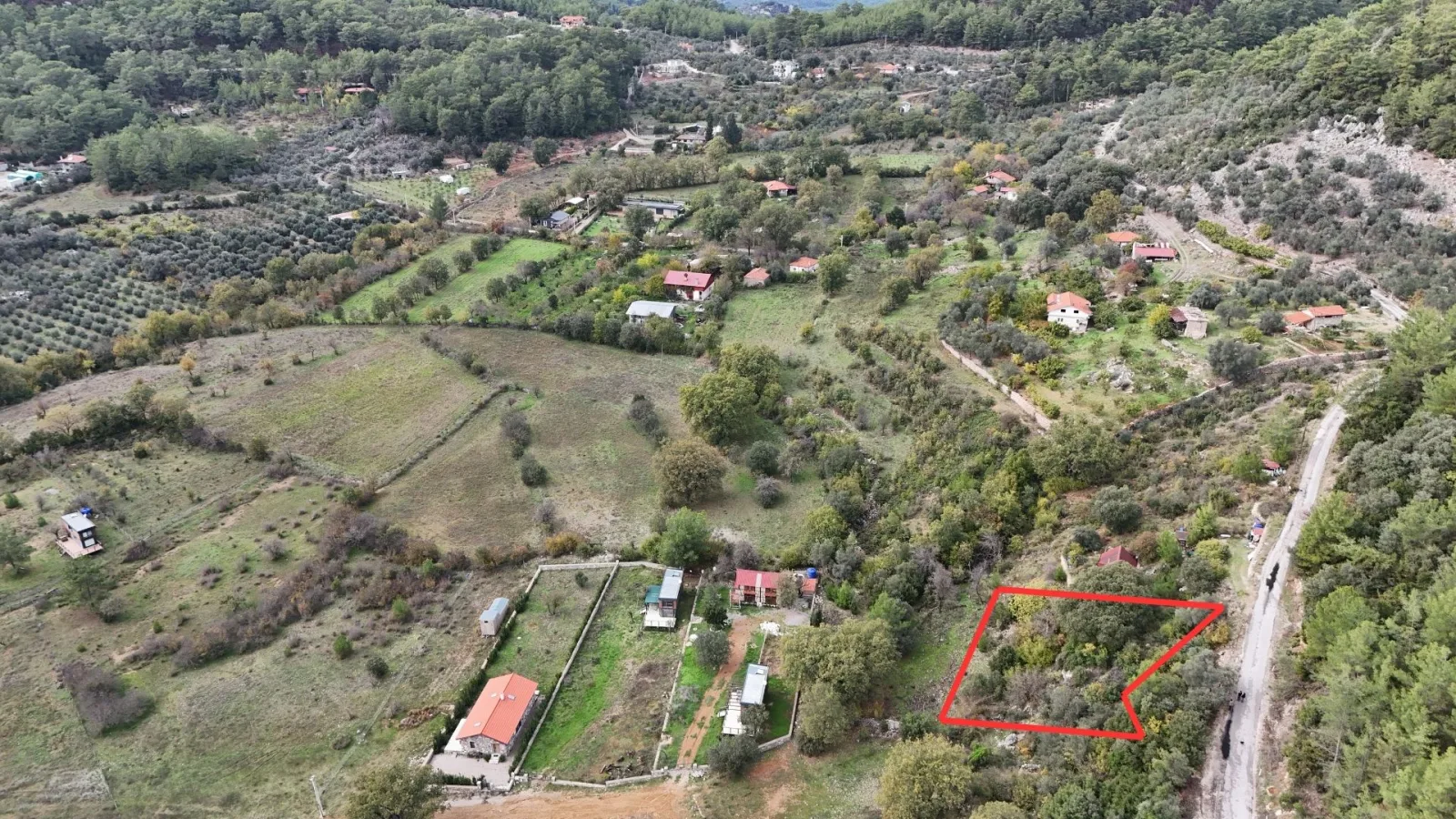 Gökçeovacık Huzur Vadisi'nde Satılık Bahçe