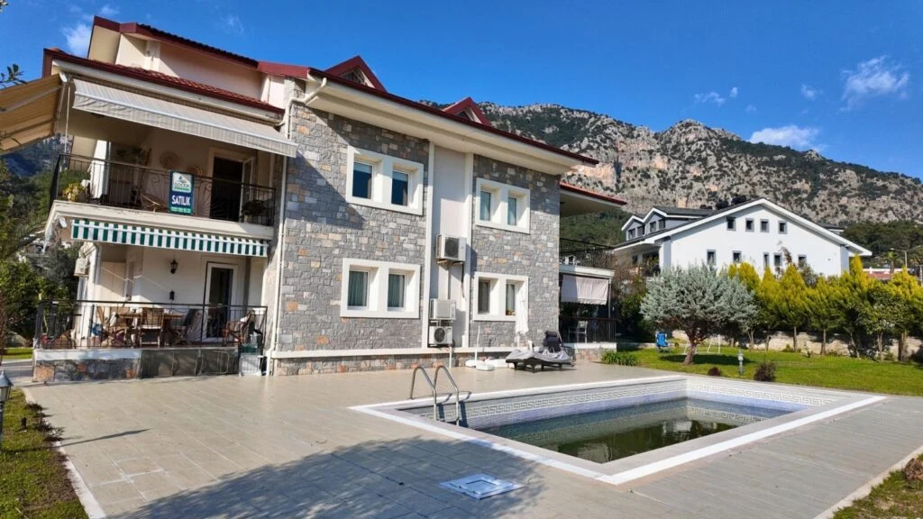 GÖCEK'TE 101 GÜN KİRALAMAYA UYGUN ORTAK HAVUZLU MUHTEŞEM 4+1 DUBLEKS DAİRE - Fotoğraf 30